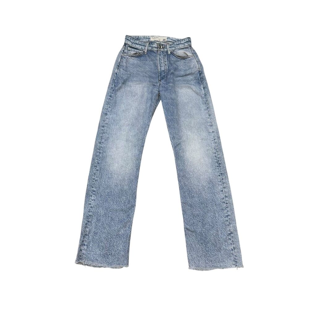 Rag & Bone Alex Liquid High Rise Straight Pant Size 24/25